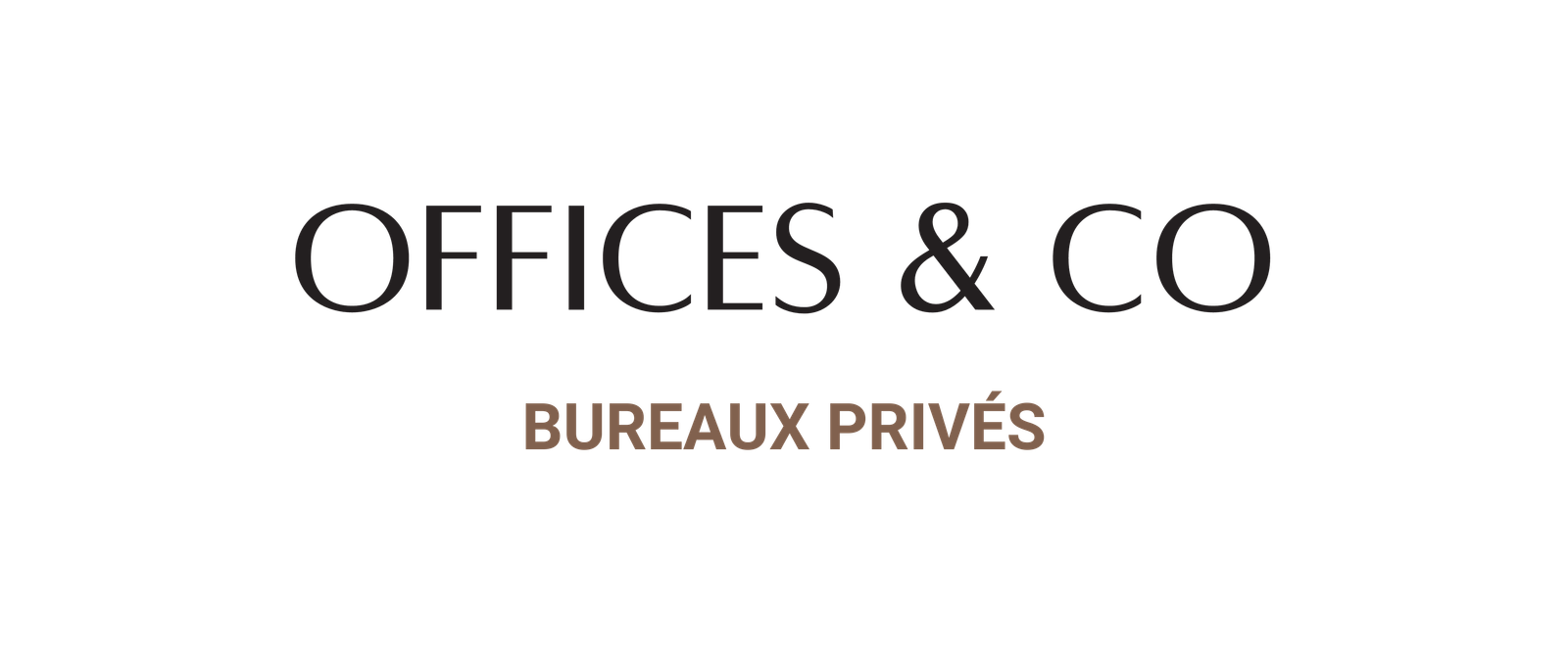 logo offices & co avec bureaux privés